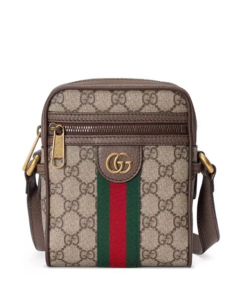 crossbody tas heren gucci|gucci mini messenger bag.